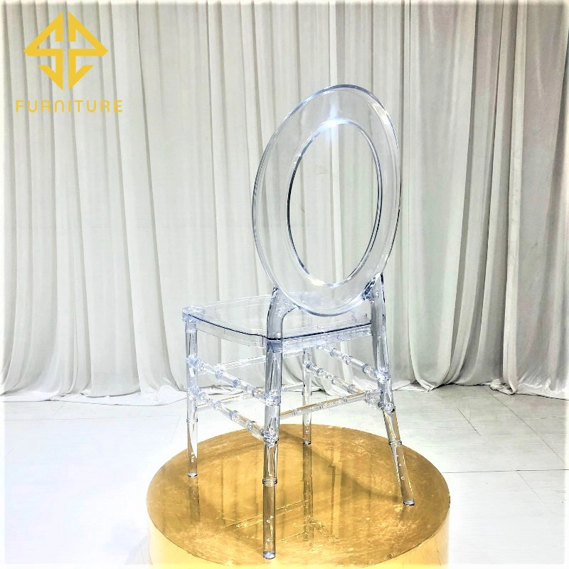 Crystal Clear Chairs Hotel Wedding Commercial Bamboo Chairs Napoleon Chairs Outdoor Wedding Party Transparent Banquet Chairs