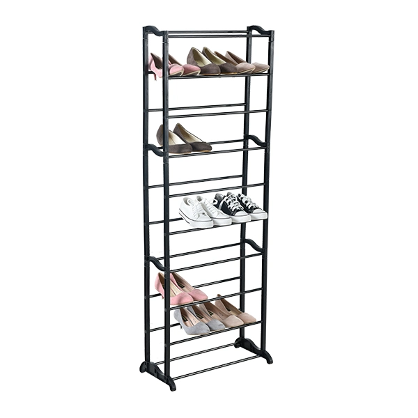 10 Tier Plastic Shoe Rack (TV0432)