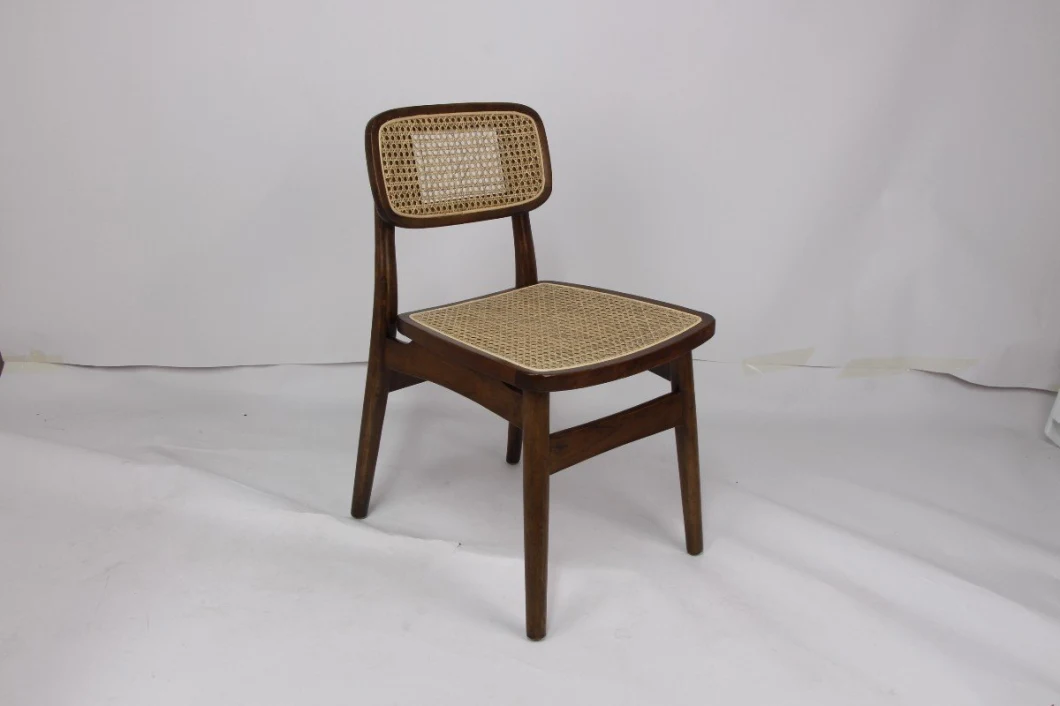 High Quality Cane Back Rattan Dining Chair for Home Dining