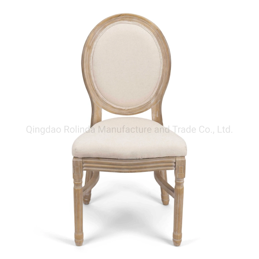 Whole Sale High Grade Quality Wood Antique French Louis Xv Chair Cane PU Leather Fabric Back Xvi Chairs for Hotel Dining Restaurant