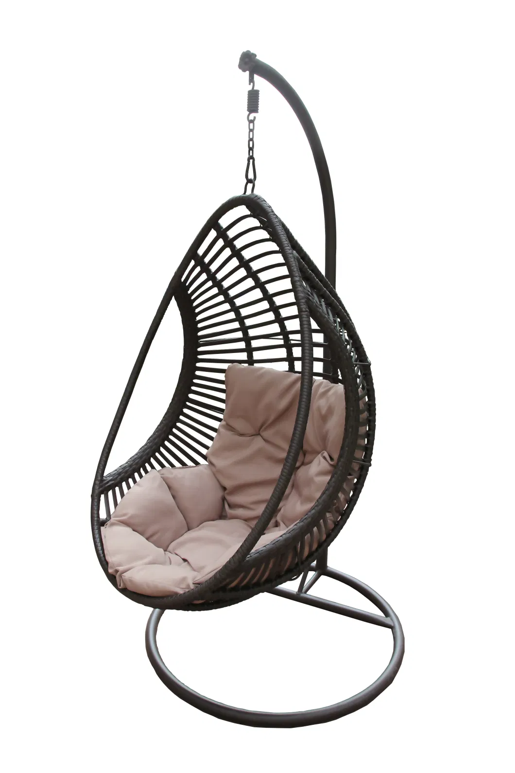 Outdoor Garden Patio Bistro Rattan Hanging Pod Chair