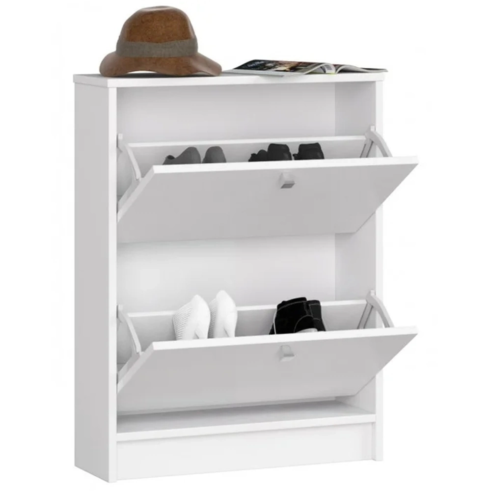 Modern Wooden Furniture 2-Door Storage Cabinet Shoe Rack Right Price