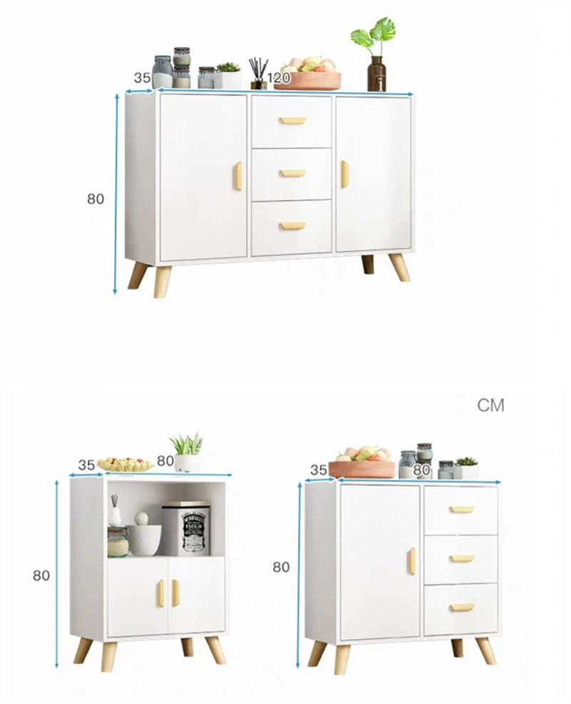 Multifunctional Durable MDF Wooden Furniture TV Stand Office File Living Room Cabinet Shoe Case Kitchen Cupboard