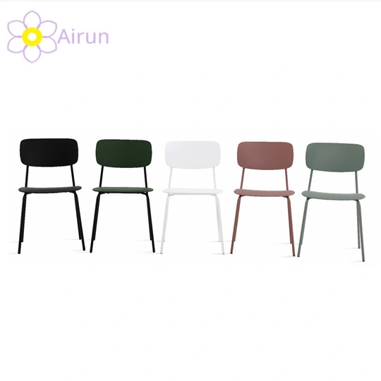 Nordic Iron Home Leisure Cafe Table Chair Creative Backrest Stool Modern Minimalist Drink Shop Negotiation Dining Chair