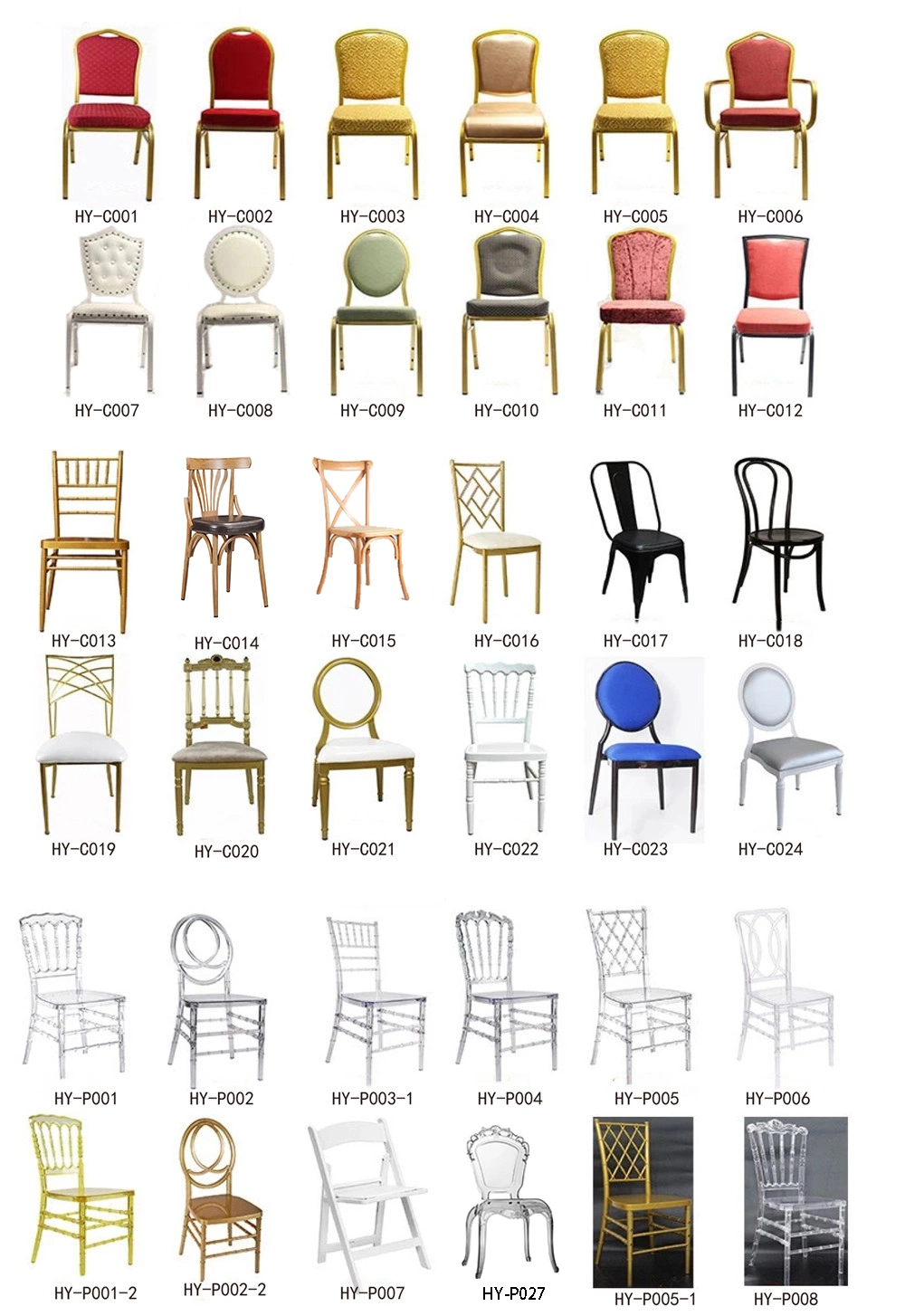 Indian Wholesale Factory Outdoor Wedding Event Banquet O Shape Phoenix Dining Chair