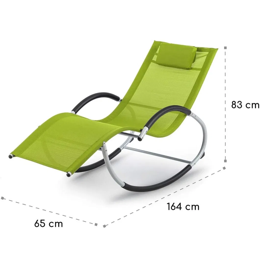 Garden Lounger Zero Gravity Lounger Chair Outdoor Folding Chair Recliner Lounge