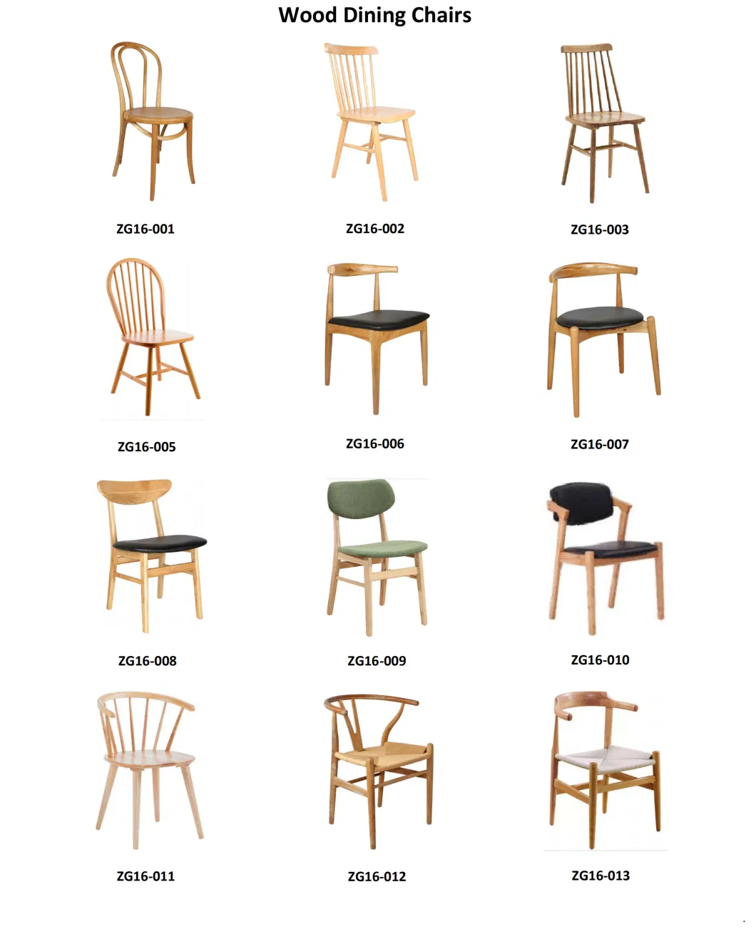 High Quality Cheap Vercoly Wooden Modern Home Hotel Garden Restaurant Furniture Dining Chair (ZG16-002)