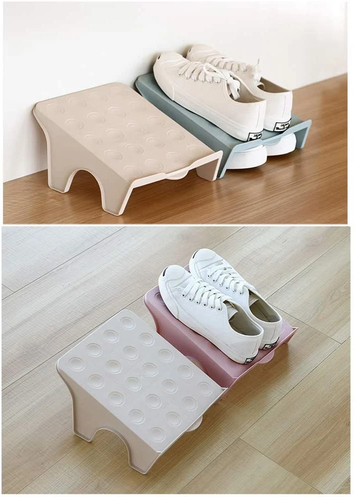 Durable Plastic Shoes Holder for Home Storage