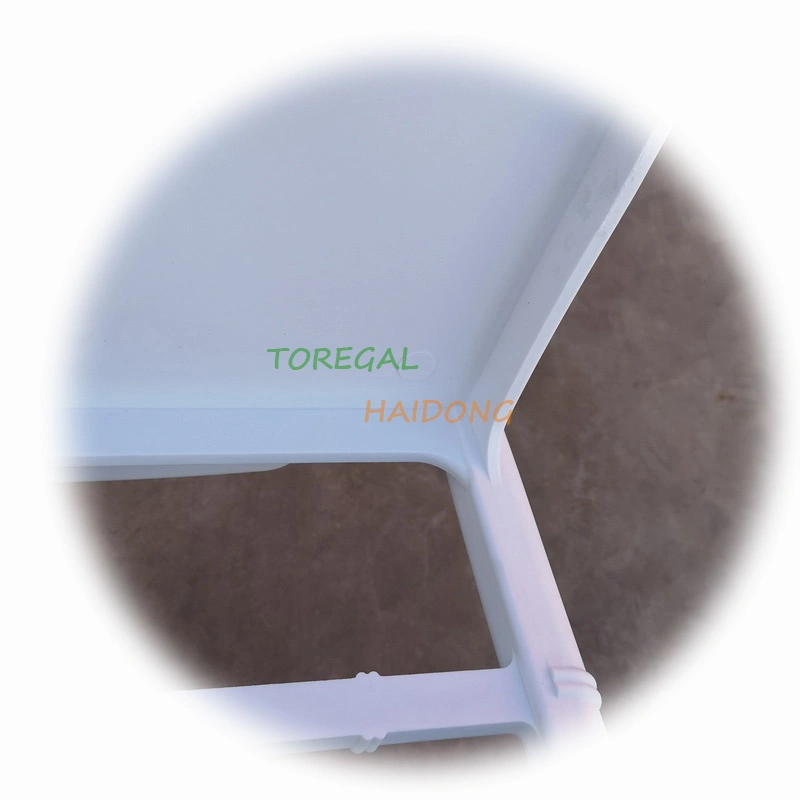 White Color Monobloc PP Plastic Chaise Chiavari Tiffany Chairs