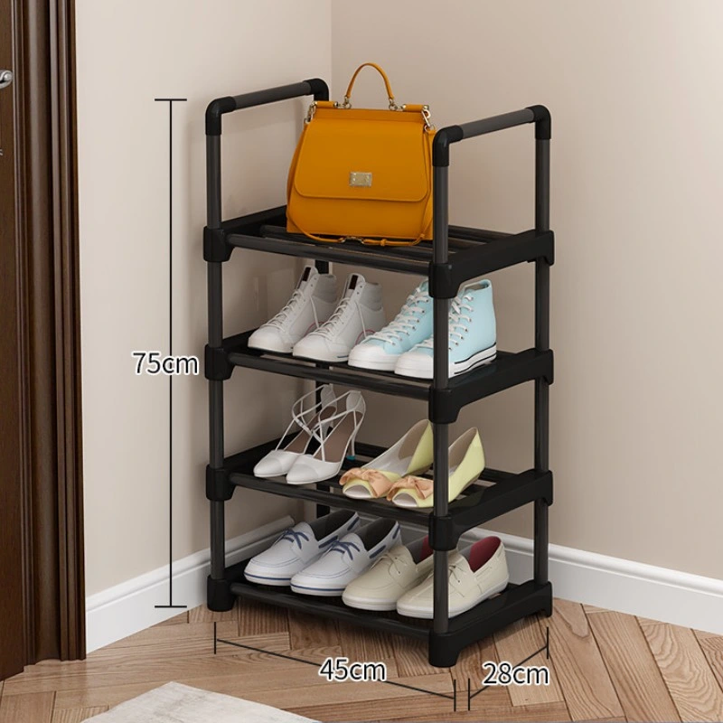 5 Tier Shoe Rack Cabinet Shoes Hanging Rack Floor Standing Metal Shoe Racks