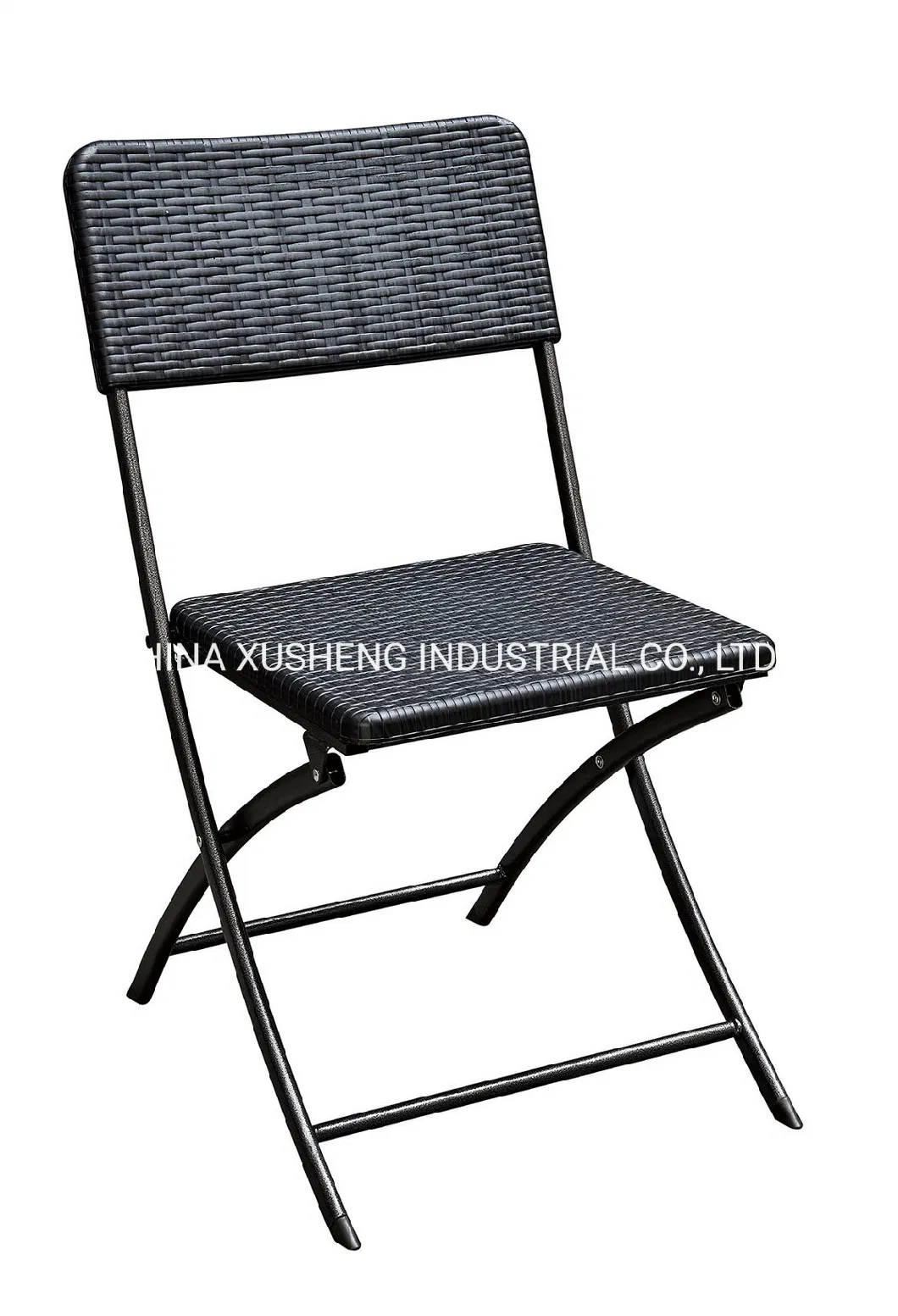 Patio Outdoor Coffee Chair Garden Table Rattan Folding Chair Furniture Set