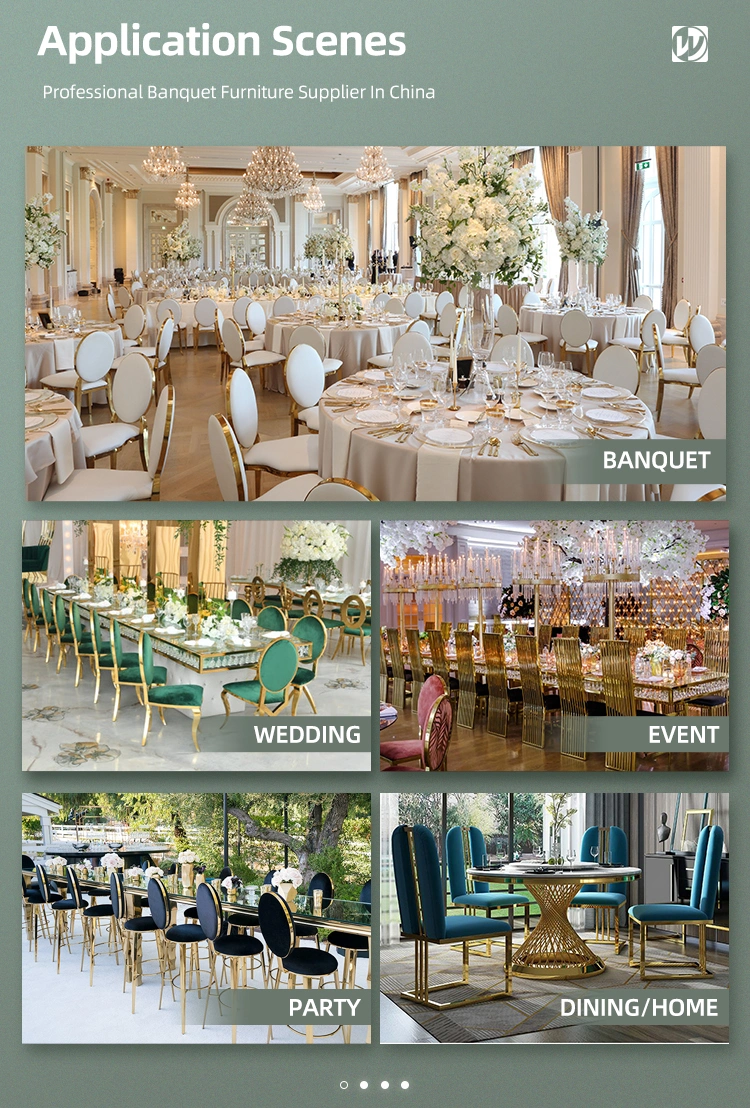 Golden Stainless Steel Wedding Chiavari Chair Banquet Tiffany Chair Luxury Royal Napoleon Chair