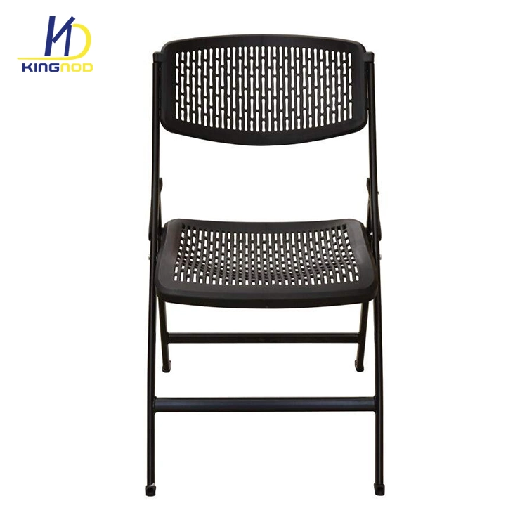 Heavy Duty Metal Legs Outdoor Plastic Folding Chair