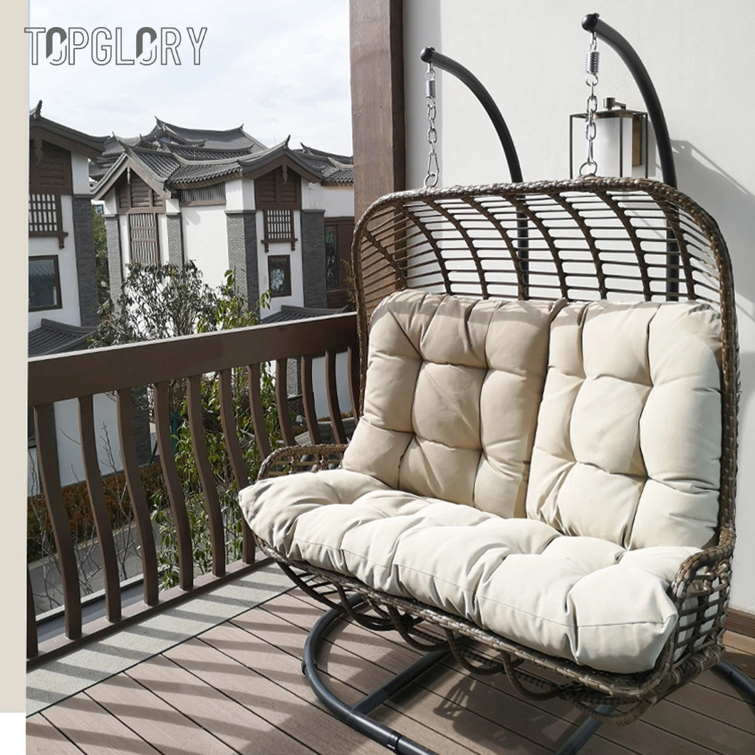 Fashion Wicker Rattan Indoor Furniture Garden Outdoor Hanging Patio Swing Chair