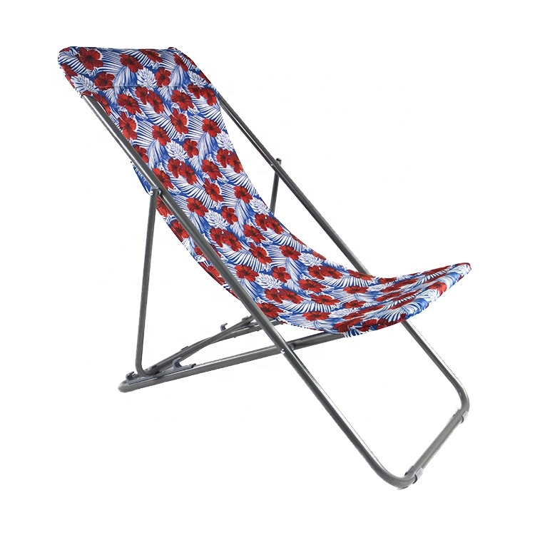 Adjustable High Folding Pool Chair Beach Lounger Chairs