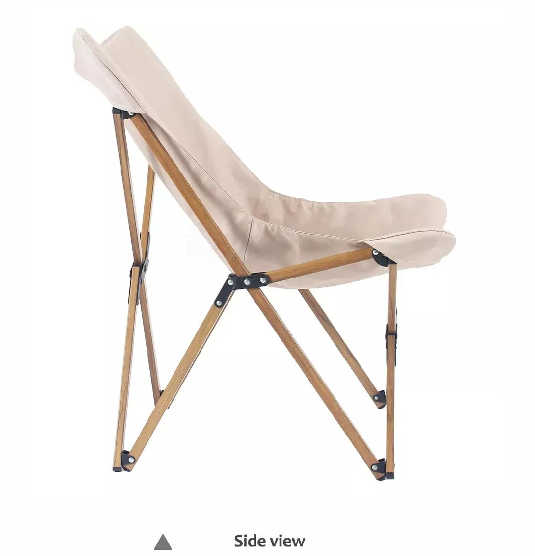 Folding Outdoor Camping Wooden Chair