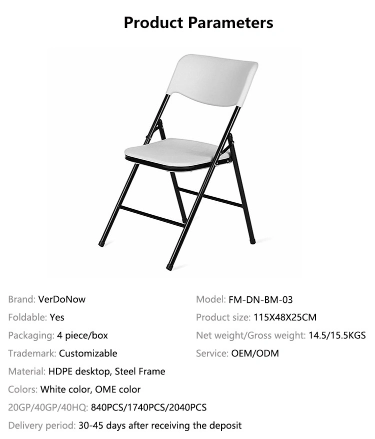 Wholesale White Folding Chairs for Events