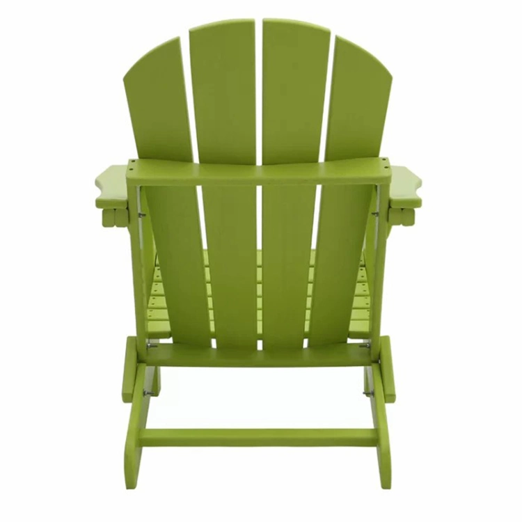 High Quality Waterproof Outdoor All Weather Patio Lawn Folding HDPE Plastic Adirondack Chair