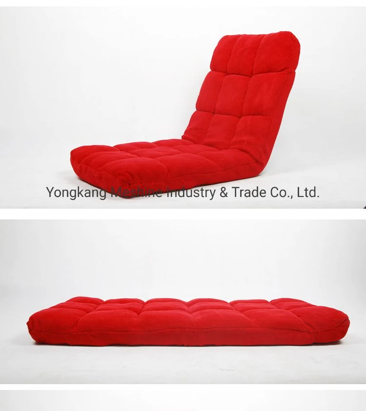 OEM Customized Lazy Sofa Floor Meditation Chair Folding Lounger Folding Adjustable Chair