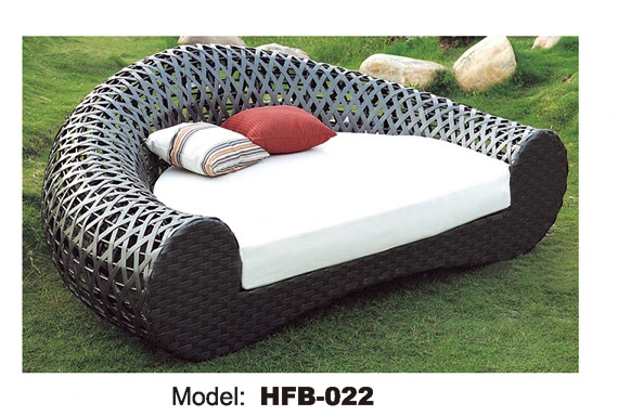 UV-Resistant PE-Rattan Folding Outdoor Beach Sun Lounger Chaise Lounger (TG-JW92)