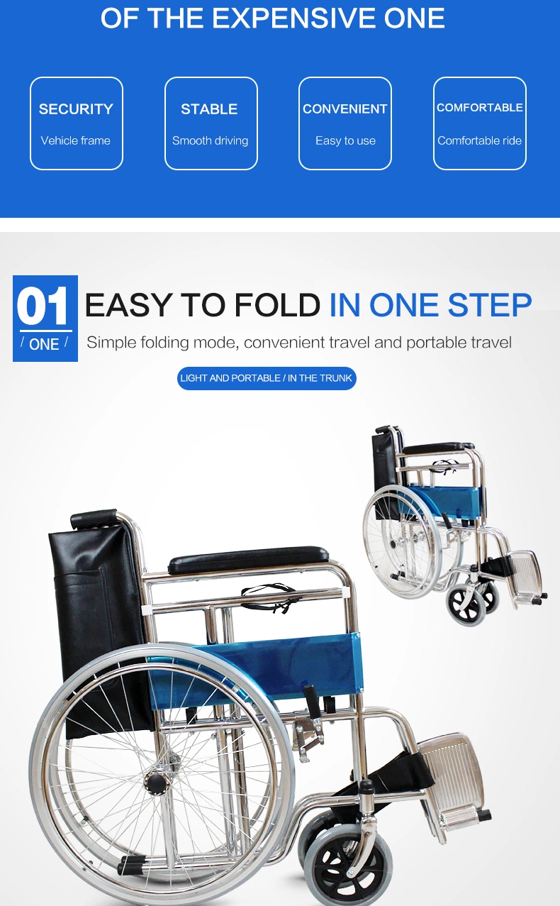 Disabled Product Folding Chair Multi-Functional Toilet Wheelchair Shower Commode Chair