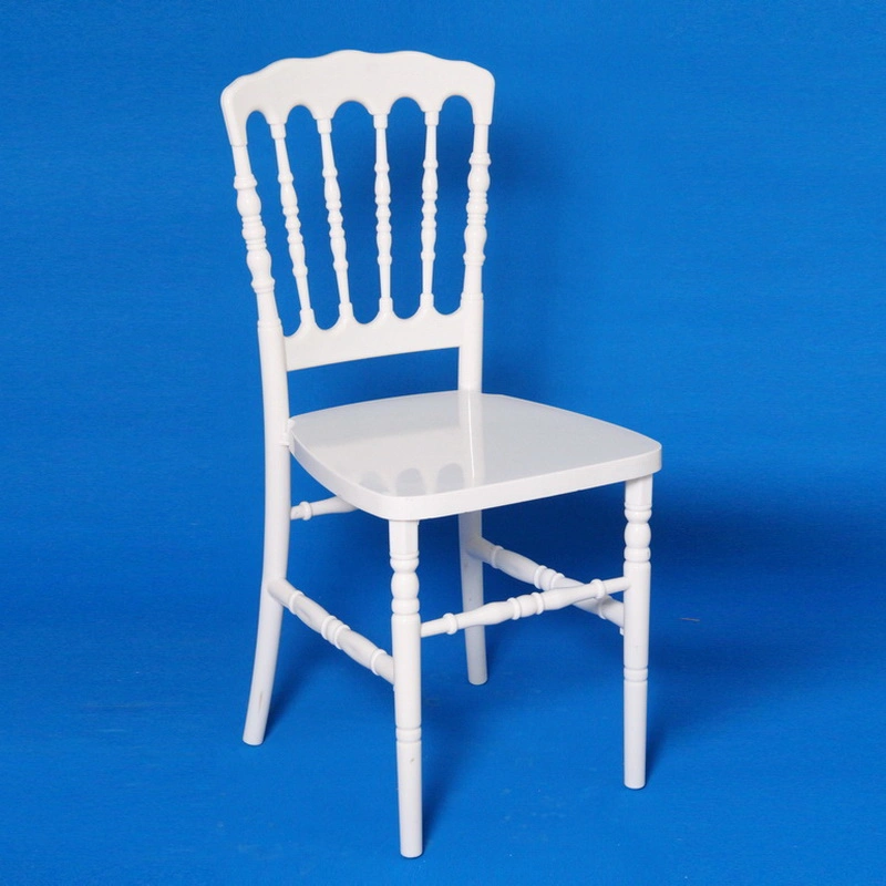 Garden White Color Acrylic Resin Wedding Garden Napoleon Dining Chairs