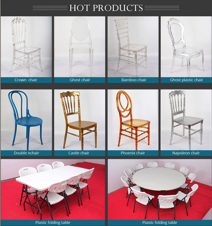 Crystal Clear Chairs Hotel Wedding Commercial Bamboo Chairs Napoleon Chairs Outdoor Wedding Party Transparent Banquet Chairs