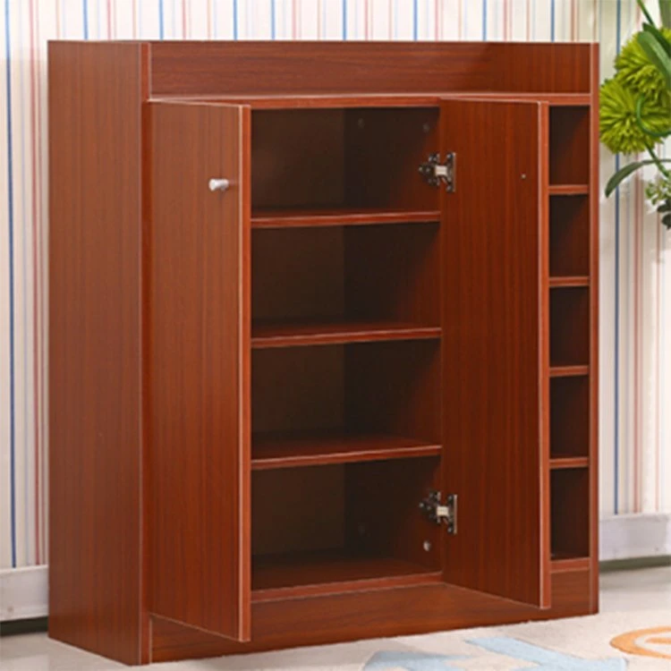 Made in China Modern Home Wooden Storage Cabinet Living Room Cabinets Shoe Rack Wooden Shoe Cabinet Rack with Door and Shelf