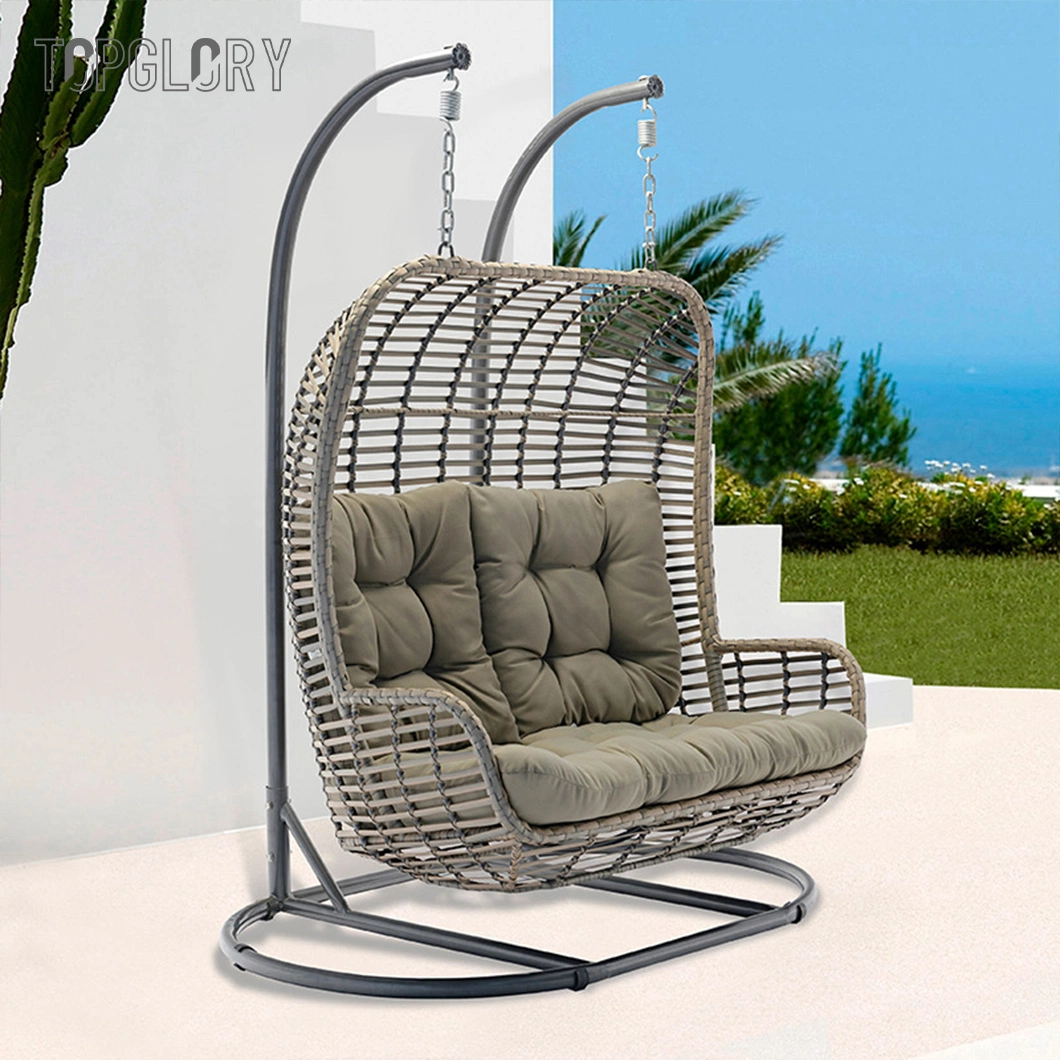 Fashion Wicker Rattan Indoor Furniture Garden Outdoor Hanging Patio Swing Chair