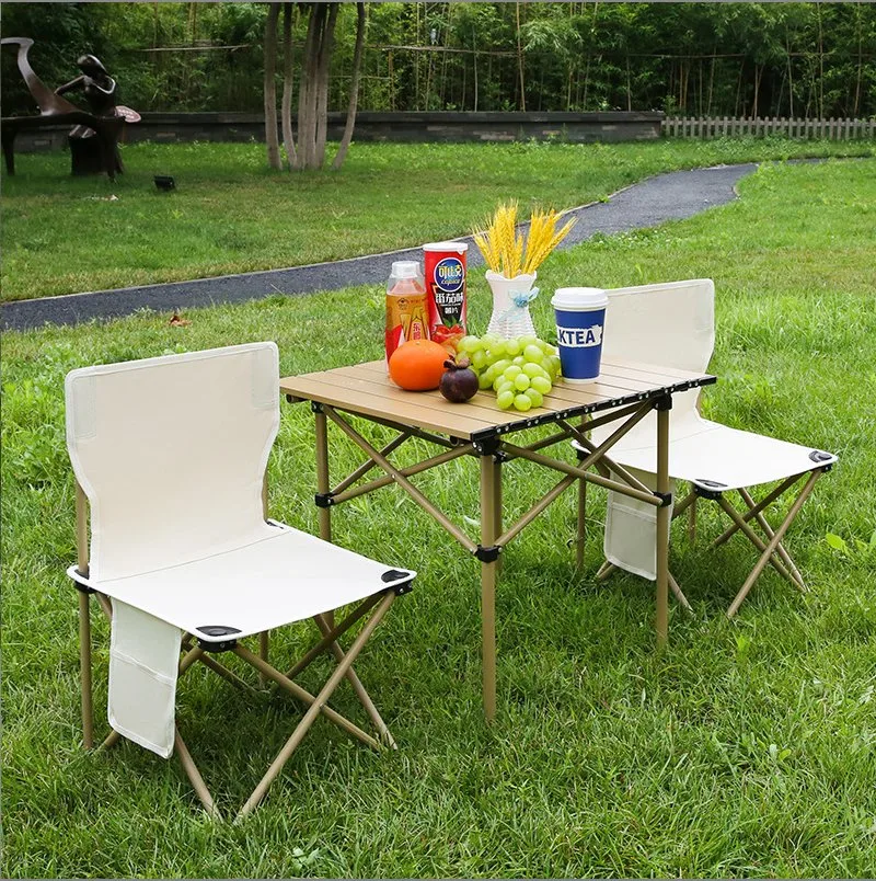 Patio Furniture Garden Chairs Foldable Portable Picnic Tables and Chairs