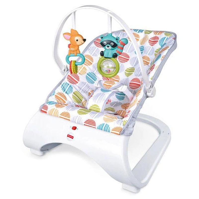 Portable Baby Electric Soothing Rocking Chair Hanging Toys Vibration Bounce Chair Folding Safety Soft Baby Nest Lounger Bed Baby Swing Chair