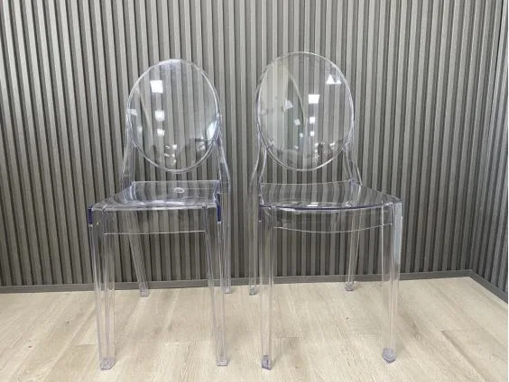 Clear Color Party Plastic Ghost Acrylic Commercial Banquet Chair