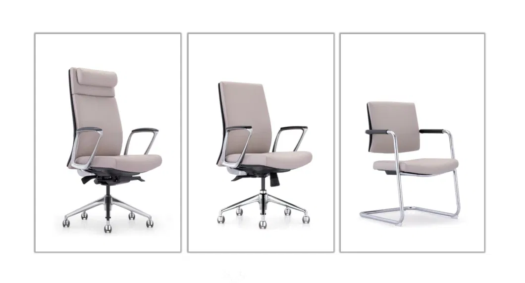 Zode Wholesale High Quality Luxury Ergonomic Aniline Leather Computer Office Executive Chairs