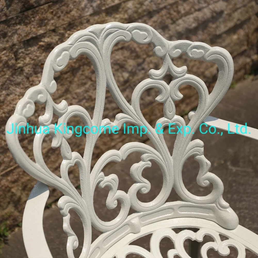 Hot Sale /Garden/Patio/Leisure/Cast Aluminum Lily Chair with Armrest