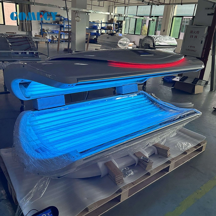 Horizontal Tanning Machine Solarium Beds for Beauty Center