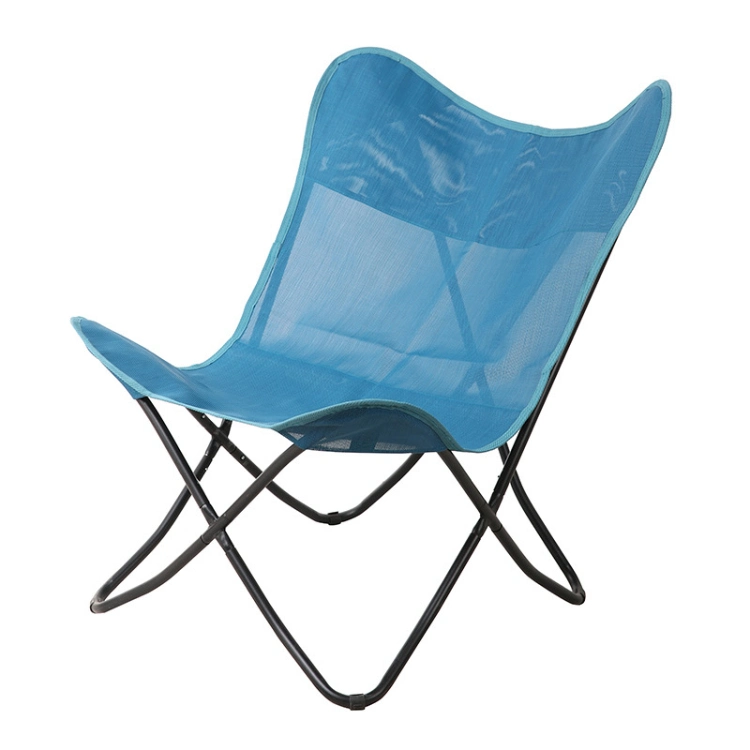 Hot Selling Comfortable Beach Play Sturdy Canvas Folding Camping Butterfly Chair