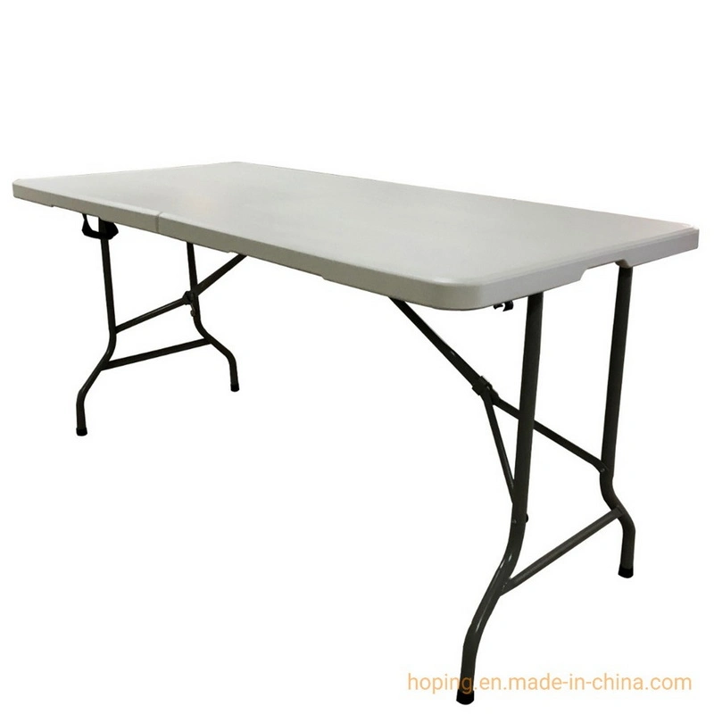 Foshan Maunfacturer Folded Round PVC Table with Four Metal Legs for Outdoor Travel, Picnic, Home Dining Wimbledon Chair