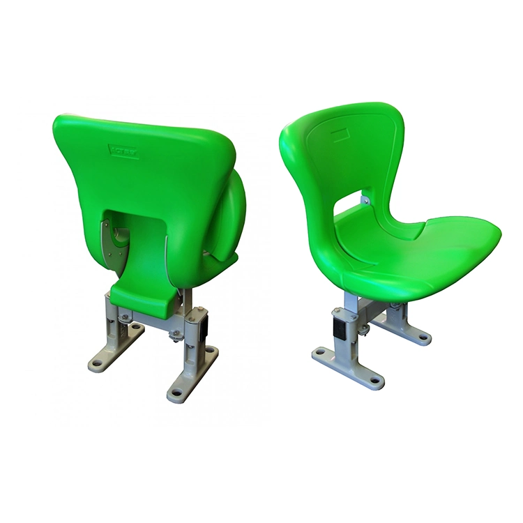 Anti-UV Plastic Folding Chair for Stadium, Soccer Stadium Tip up Seat, Gym VIP Chair