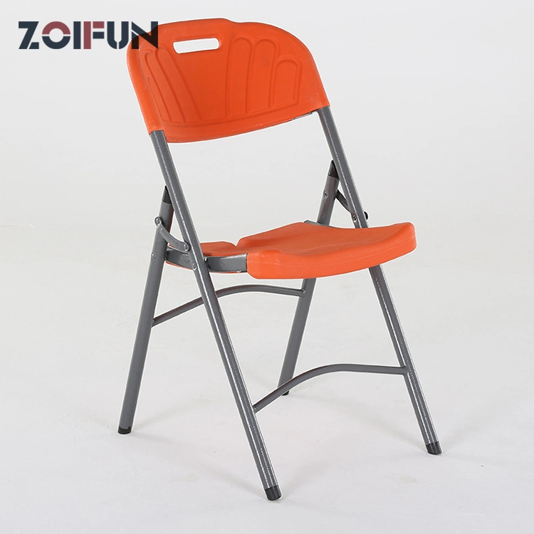 Colorful Cheap Outdoor Plastic Folding Chair for Event Furniture