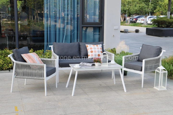 New Patio Lounge Garden Kd Design Furniture Rope Single Sofa Outdoor Sofa Chair