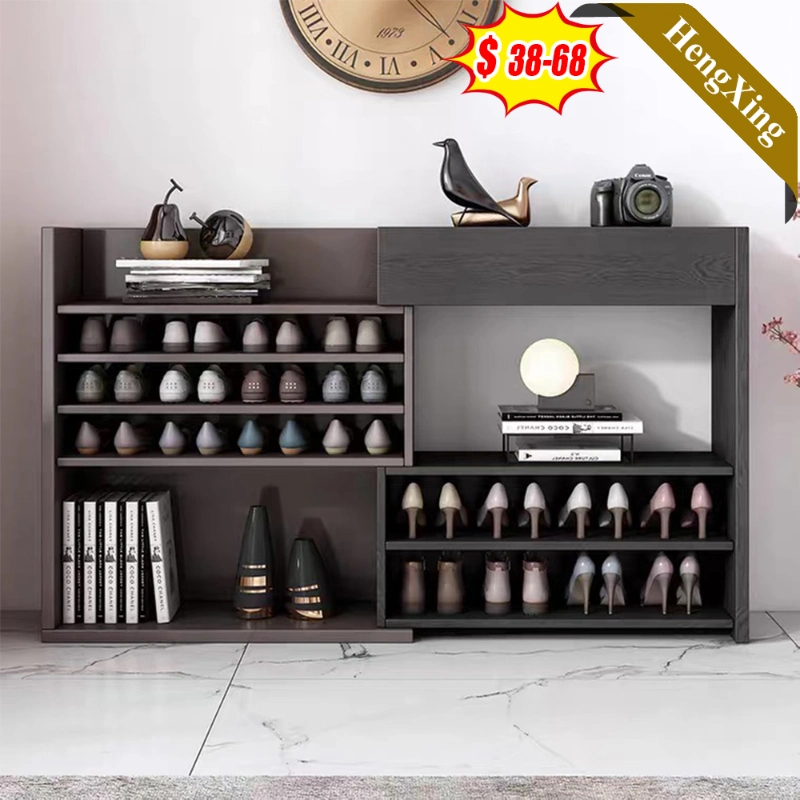 Wood Panel MDF Particle Board Home Living Room Furniture Shoe Cabinet Rack