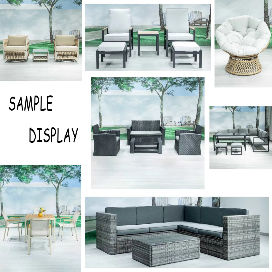 Modern Simple Rattan Outdoor Disassembly Sofa Combination of Eight Sets