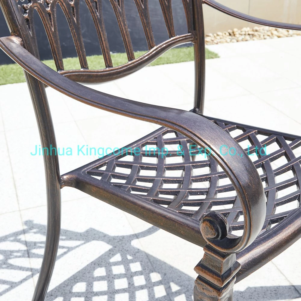 Rome Style Garden/Patio/Leisure/Outdoor/Cast Aluminum Chair with Armrest