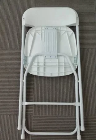 Wholesale Garden Outdoor PP Stackable White Plastic Folding Chairs