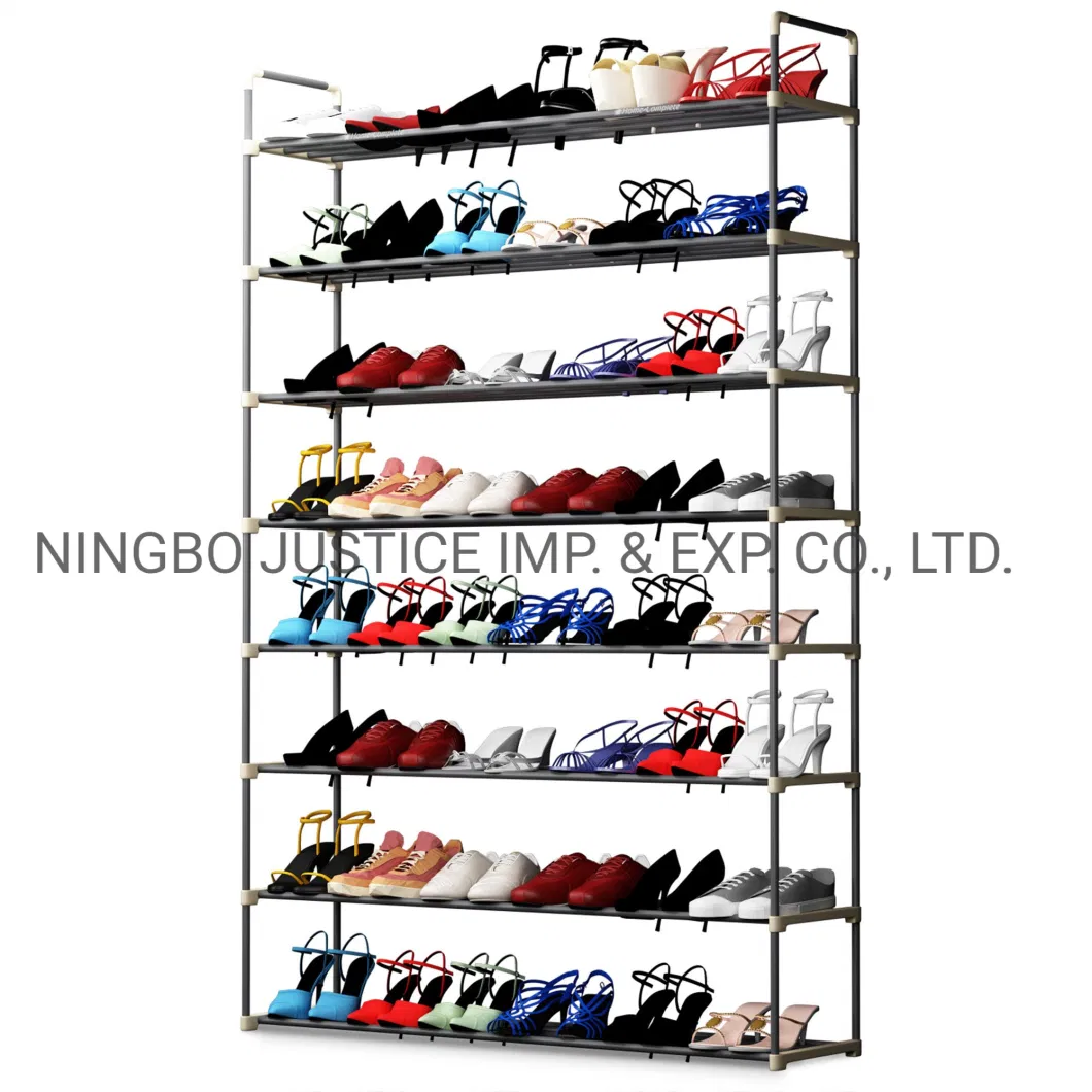 Shoe Rack with 8 Shelves, 8-Tier Shoes Organizer, Saving Storage Space