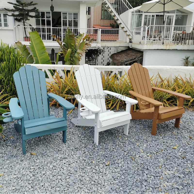 Outdoor Plastic Furniture Patio Garden Folding Adirondack Chair Plastic Adirondack Chairs Recycled