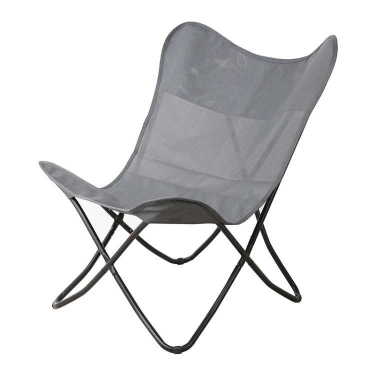 Hot Selling Comfortable Beach Play Sturdy Canvas Folding Camping Butterfly Chair