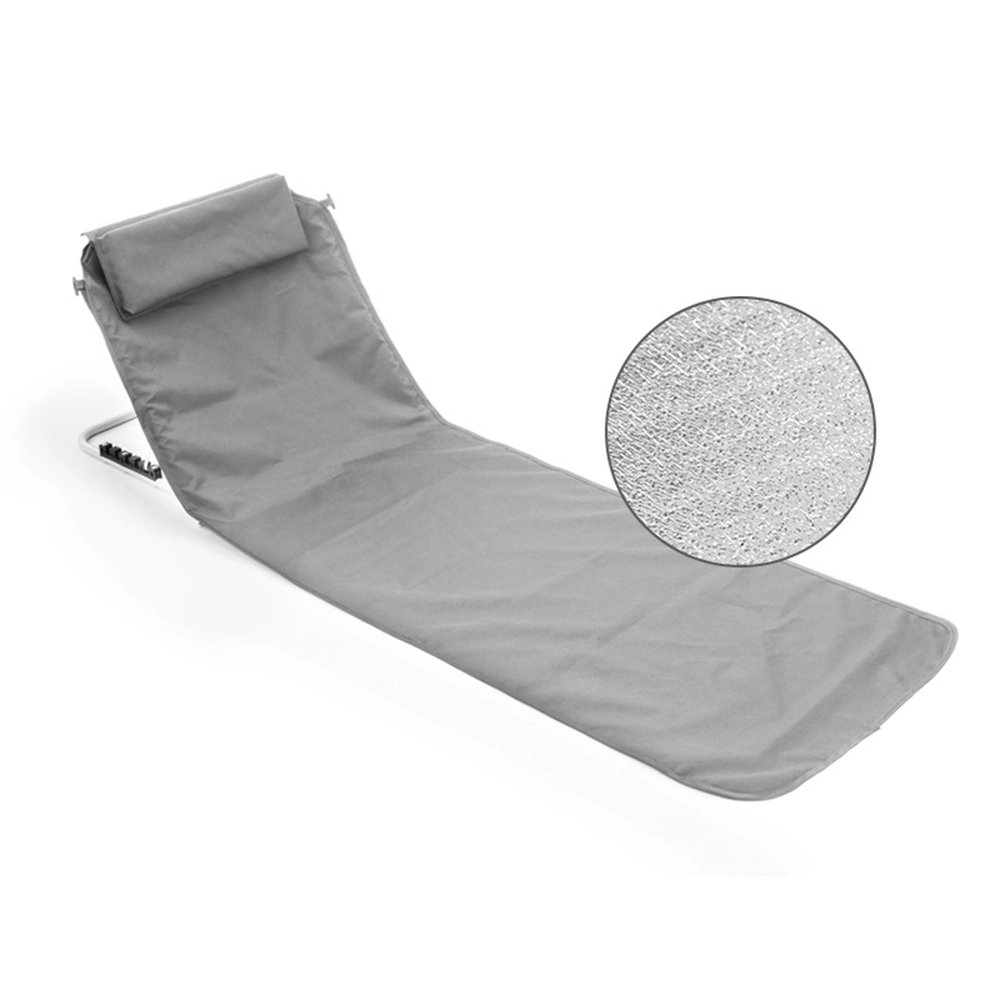 Adjustable Foldable Backrest Ultralight Beach Sun Lounger Outdoor Fishing Chair Garden Furniture Reclining Chair Portable Beach Lounger Wyz20228