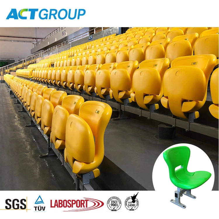 Anti-UV Plastic Folding Chair for Stadium, Soccer Stadium Tip up Seat, Gym VIP Chair