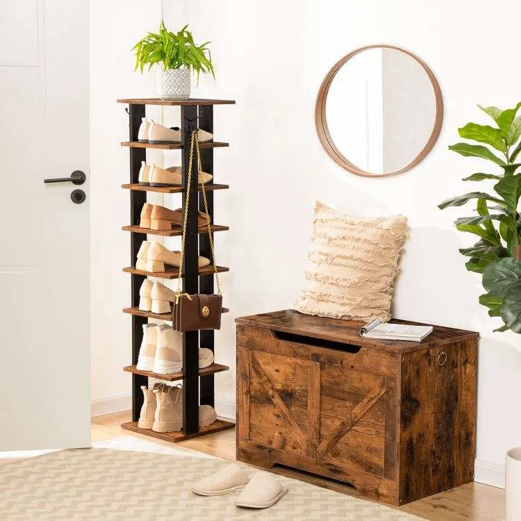 Shoe Racks Tall Narrow Shoe Stand Storage Shelf